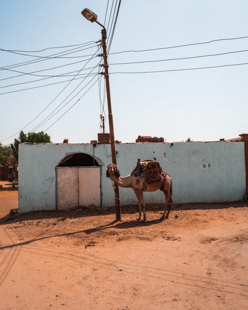 camila in satul nubian